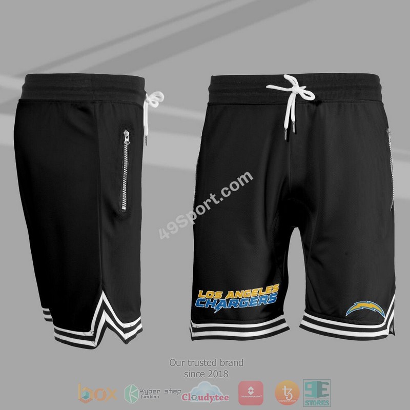 NEW Los Angeles Chargers Basketball Shorts 9