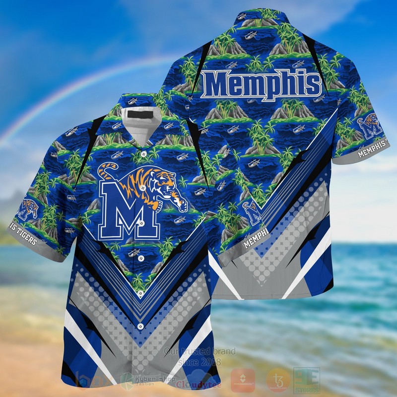 HOT Memphis Tigers 3D Tropical Shirt 3