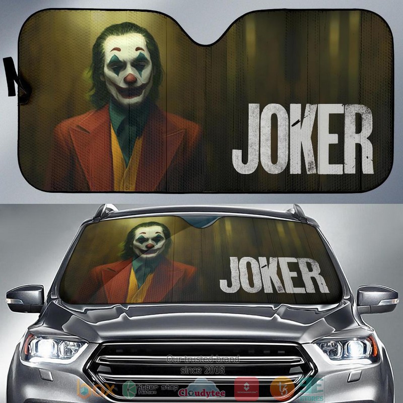 BEST Movie Suicide Squad Joker 3D Car Sunshades 7