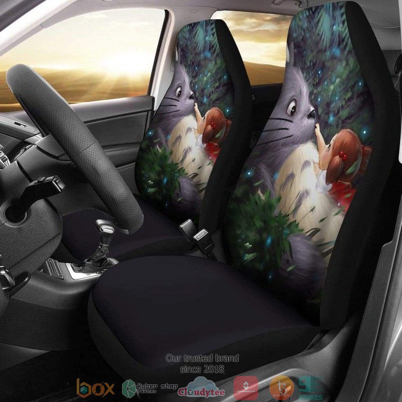 BEST My Neighbor Totoro Totoro and Mei Car Seat Cover 5