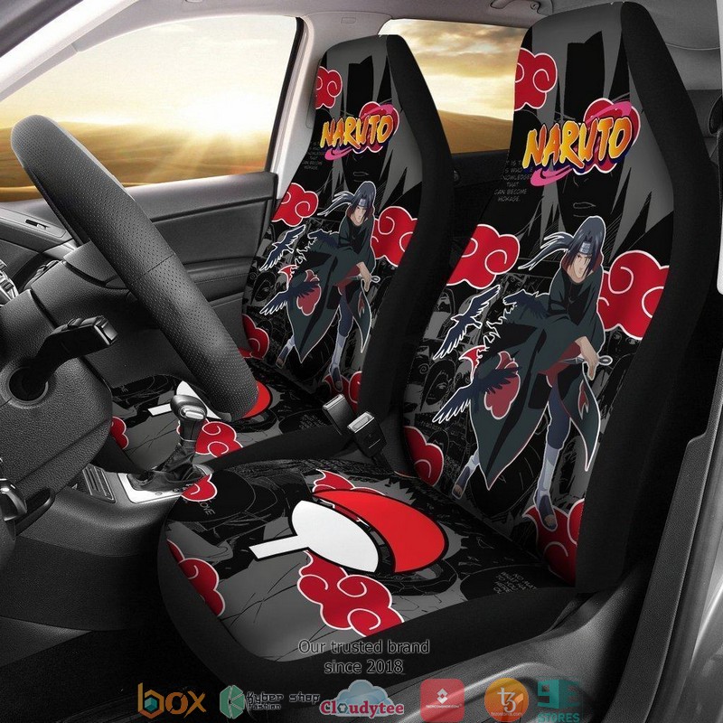 BEST Naruto Akatsuki Itachi Naruto Anime Car Seat Covers 9