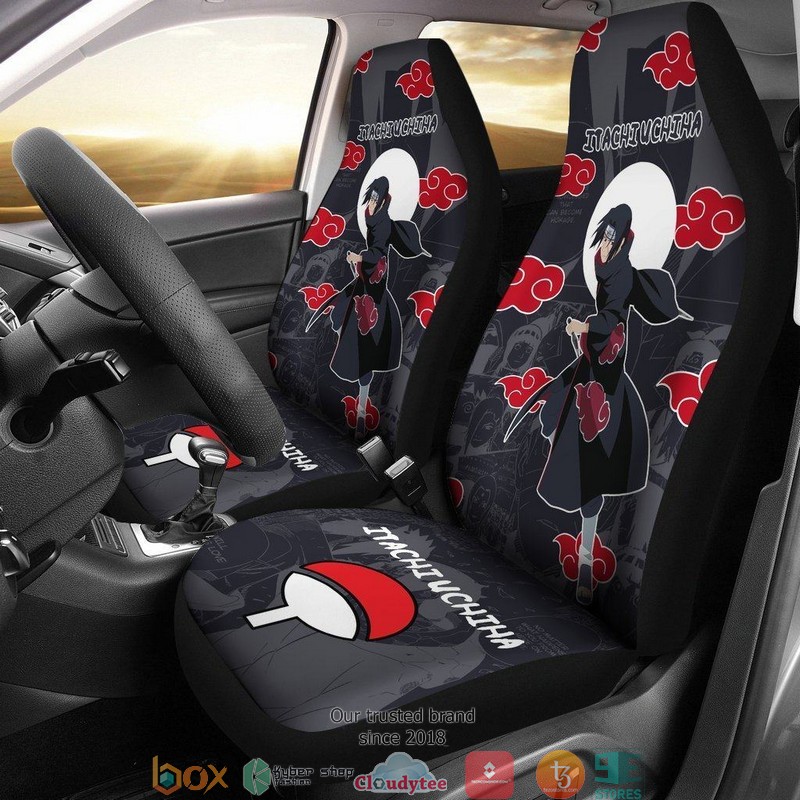 BEST Naruto Itachi Uchiha Naruto Akatsuki Car Seat Covers 8