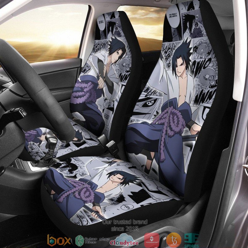 BEST Naruto Sasuke Uchiha Car Seat Covers 9