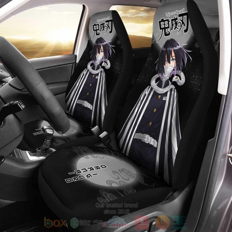 BEST Obanai Iguro Demon Slayer Kimetsu no Yaiba Car Seat Covers 7