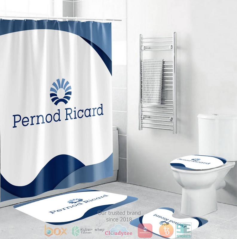 BEST Pernod Ricard showercurtain bathroom sets 2