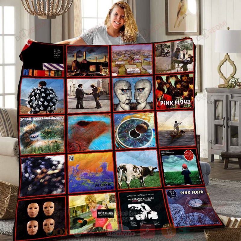 HOT Pink Floyd Albums Luxury Quilt 8