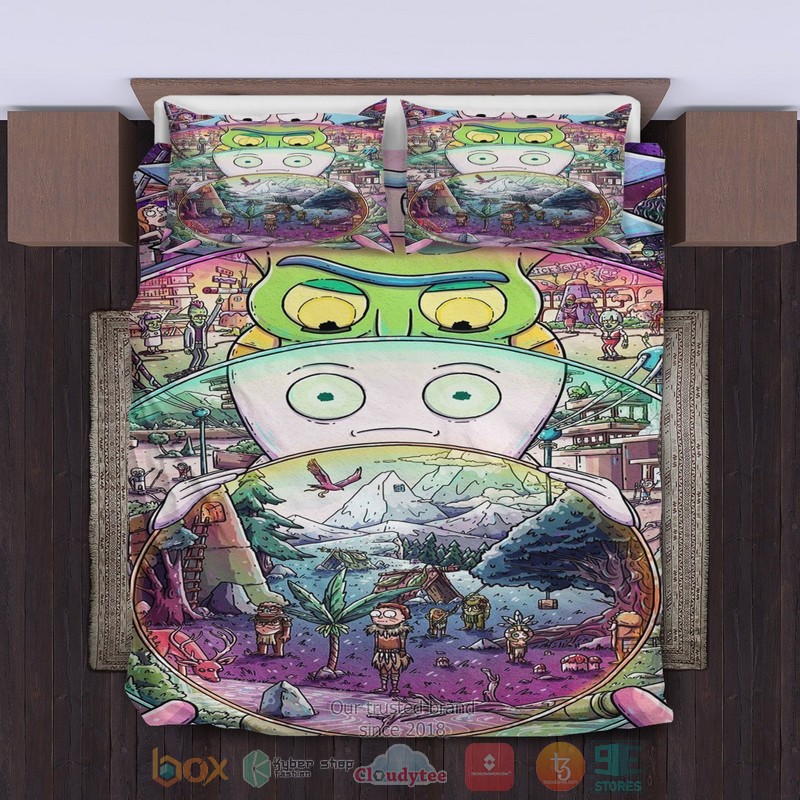NEW Rick And Morty Art Bedding Sets 9