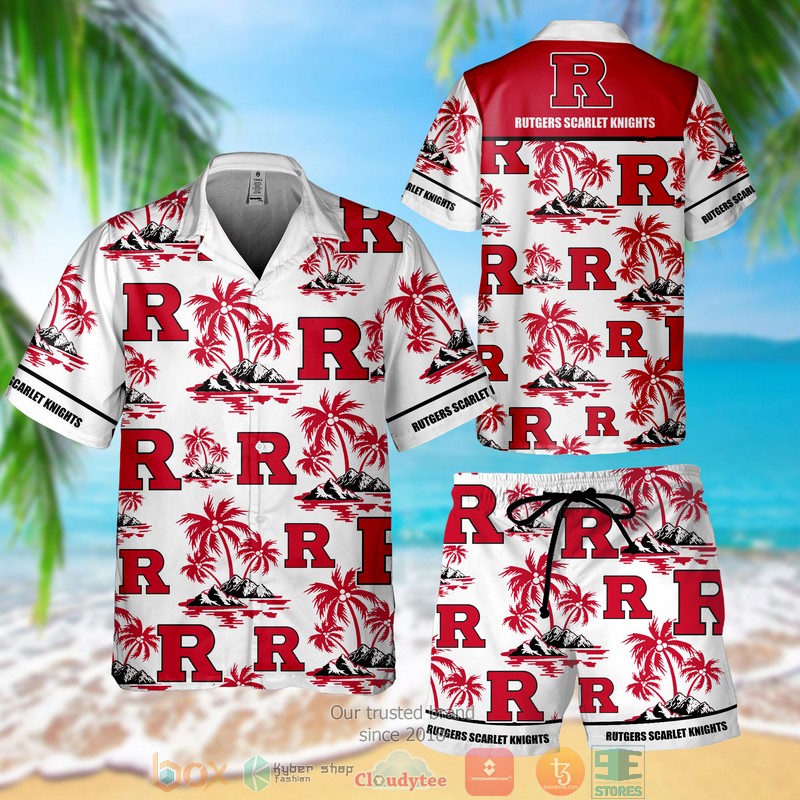 BEST Rutgers Scarlet Knights Hawaii Shirt, Shorts 3