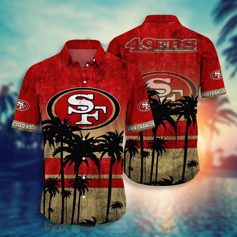 HOT San Francisco 49ers NFL 3D Tropical Shirt 2