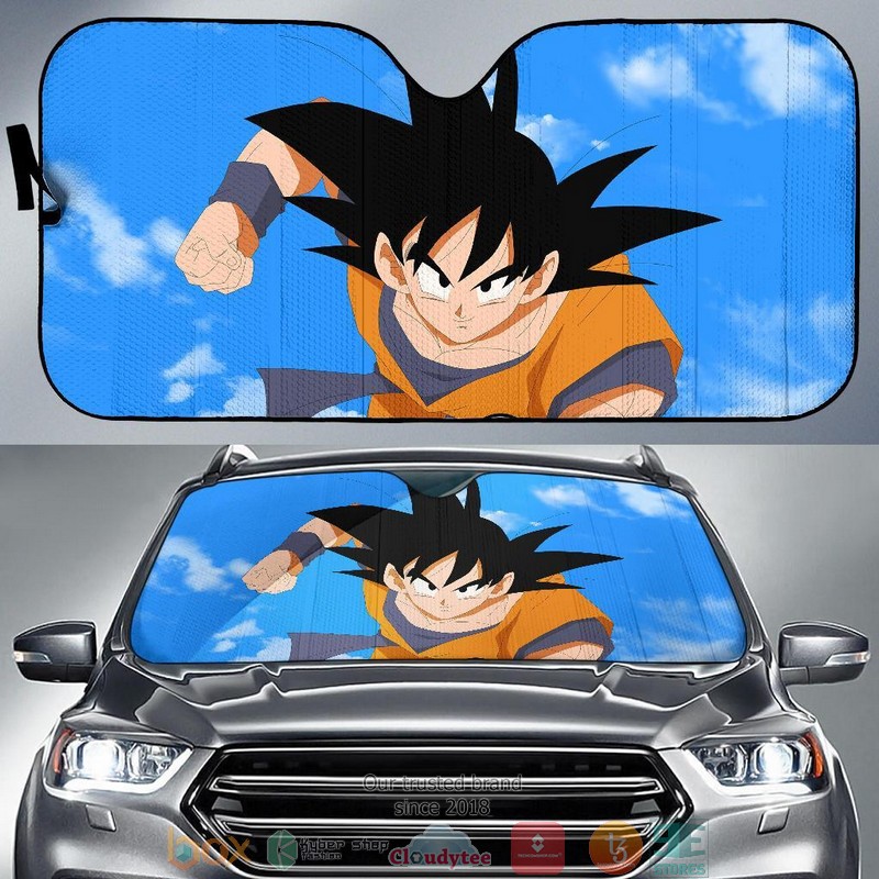 BEST Son Goku sky Dragon Ball 3D Car Sunshades 7