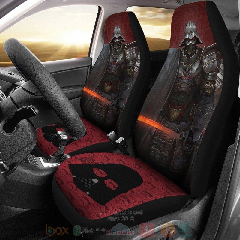 HOT Star Wars Movie Samurai Darth Vader Mask Car Seat Cover 8