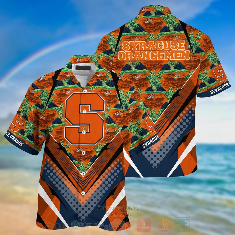 HOT Syracuse Orange 3D Tropical Shirt 3