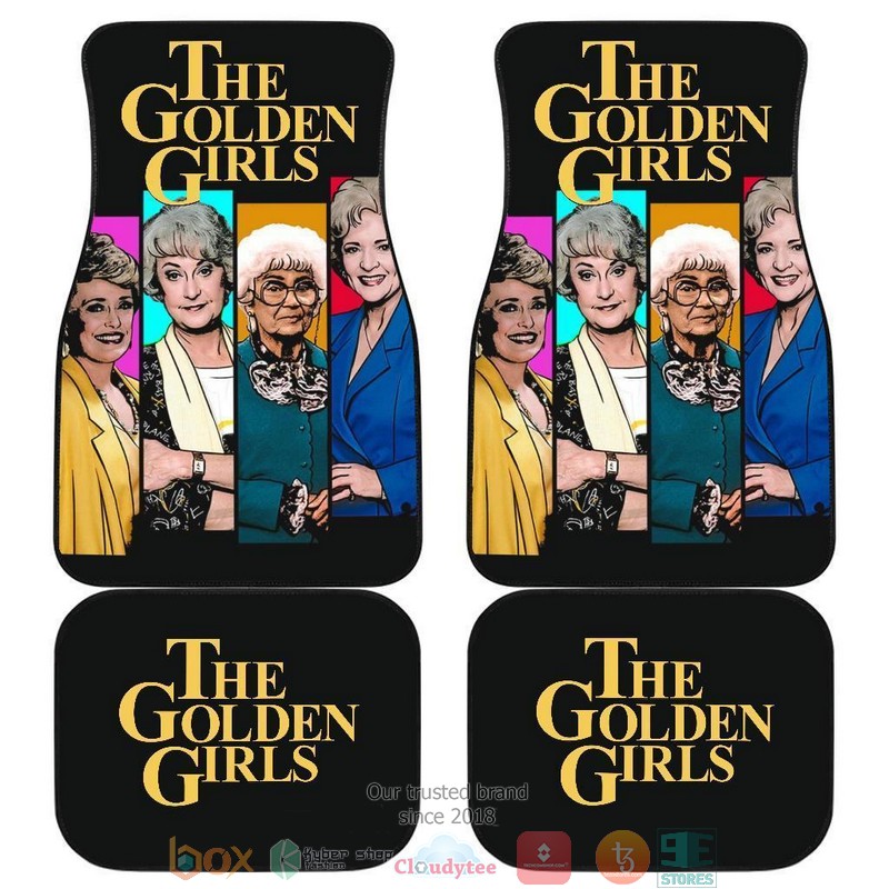 BEST The Golden Girls Art TV Show Car Floor Mat 1