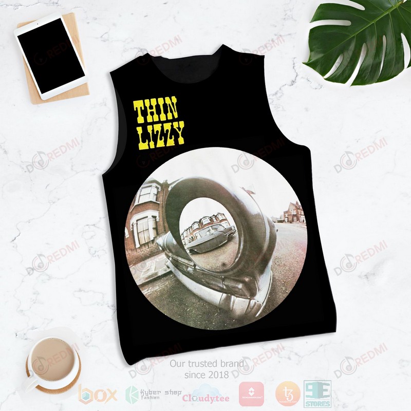 HOT Thin Lizzy Live and Dangerous 3D Tank Top 3