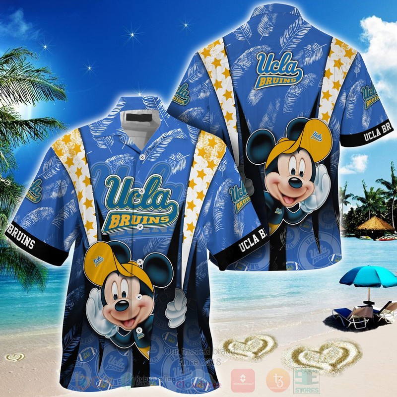 HOT UCLA Bruins Mickey Mouse 3D Tropical Shirt 6