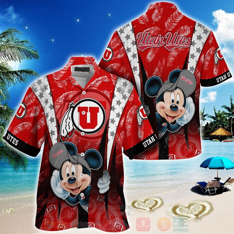 HOT Utah Utes 3D Tropical Shirt 3