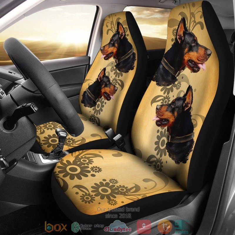BEST Vintage Doberman Dog Car Seat Cover 9