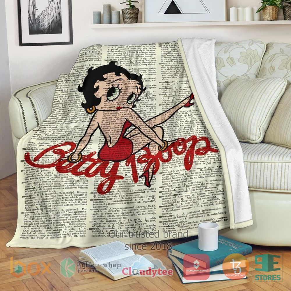 HOT Cute Betty Boop Blanket 10