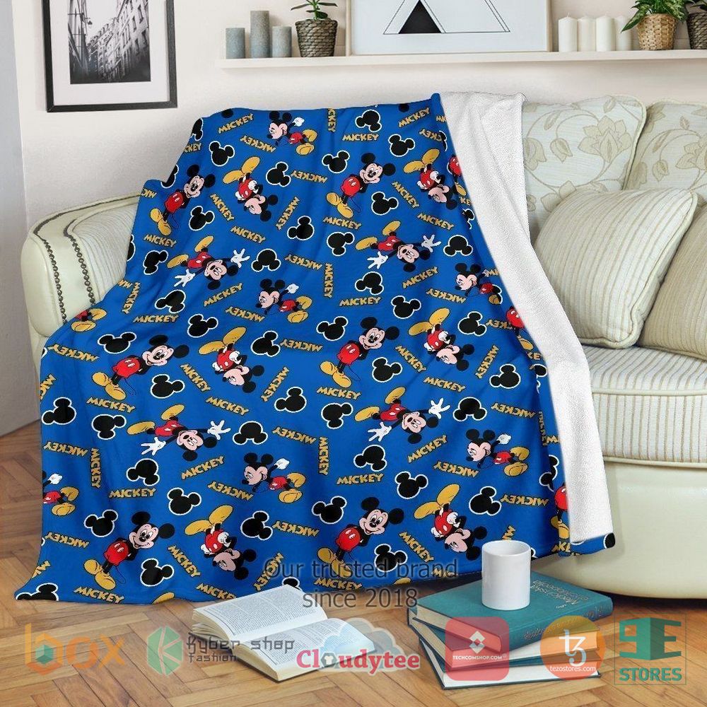 HOT Cute Pattern Mickey Blanket 16