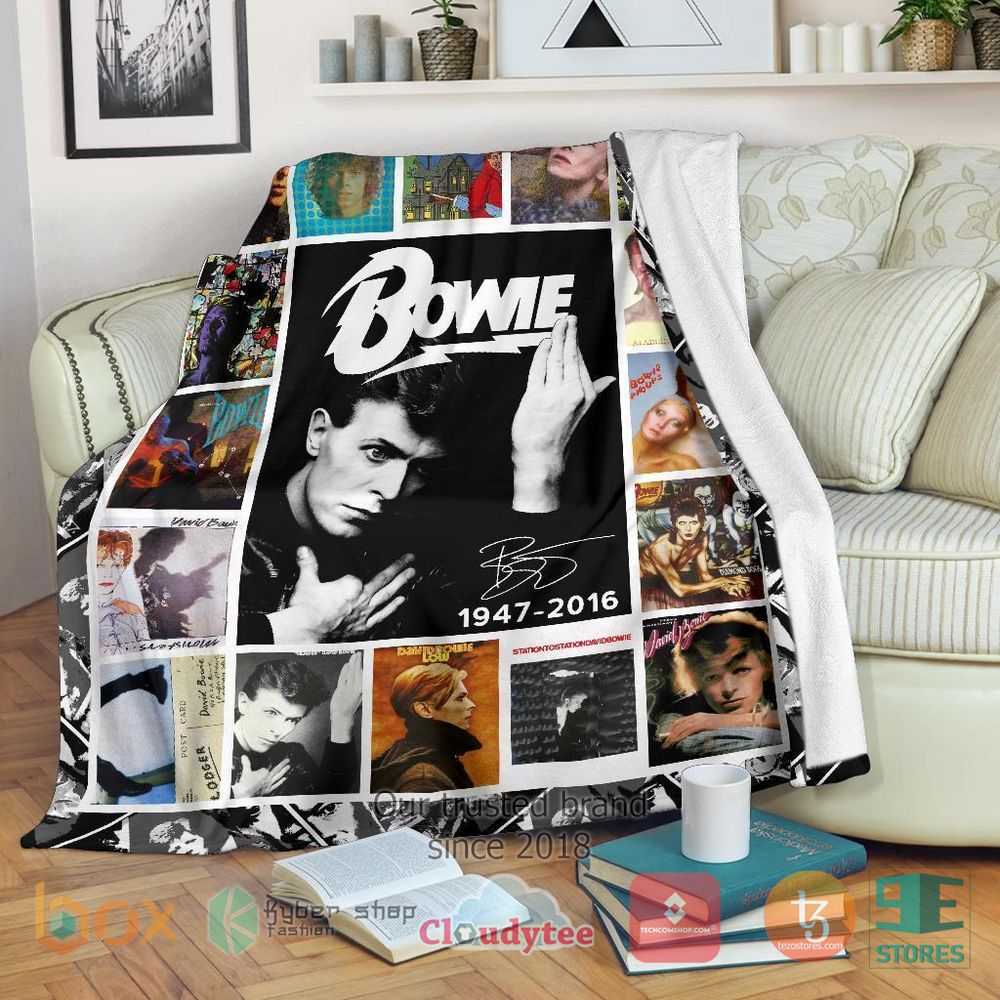 HOT David Bowie Music Fan Blanket 16