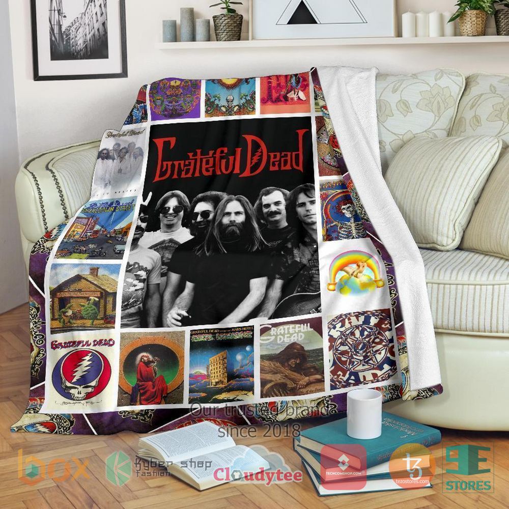 HOT Grateful Dead Music Band Fan Blanket 8