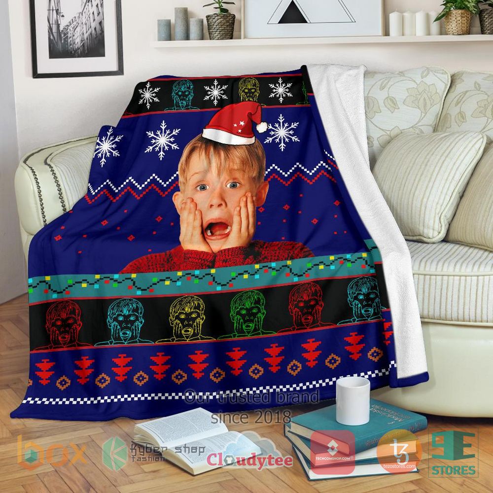 HOT Home Alone Christmas Blanket 6