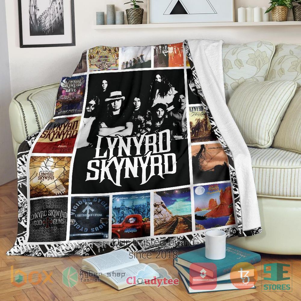HOT Lynyrd Skynyrd Music Fan Blanket 16