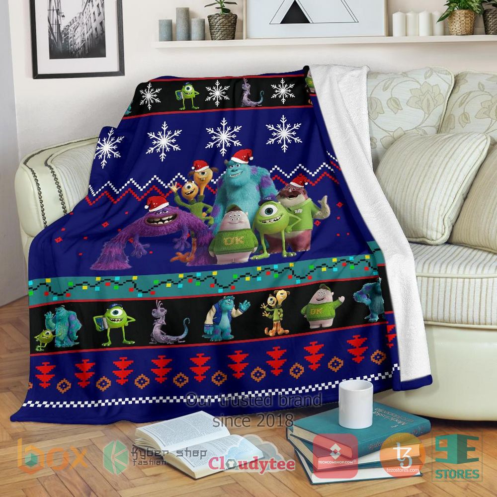 HOT Monsters University Christmas Blanket 17