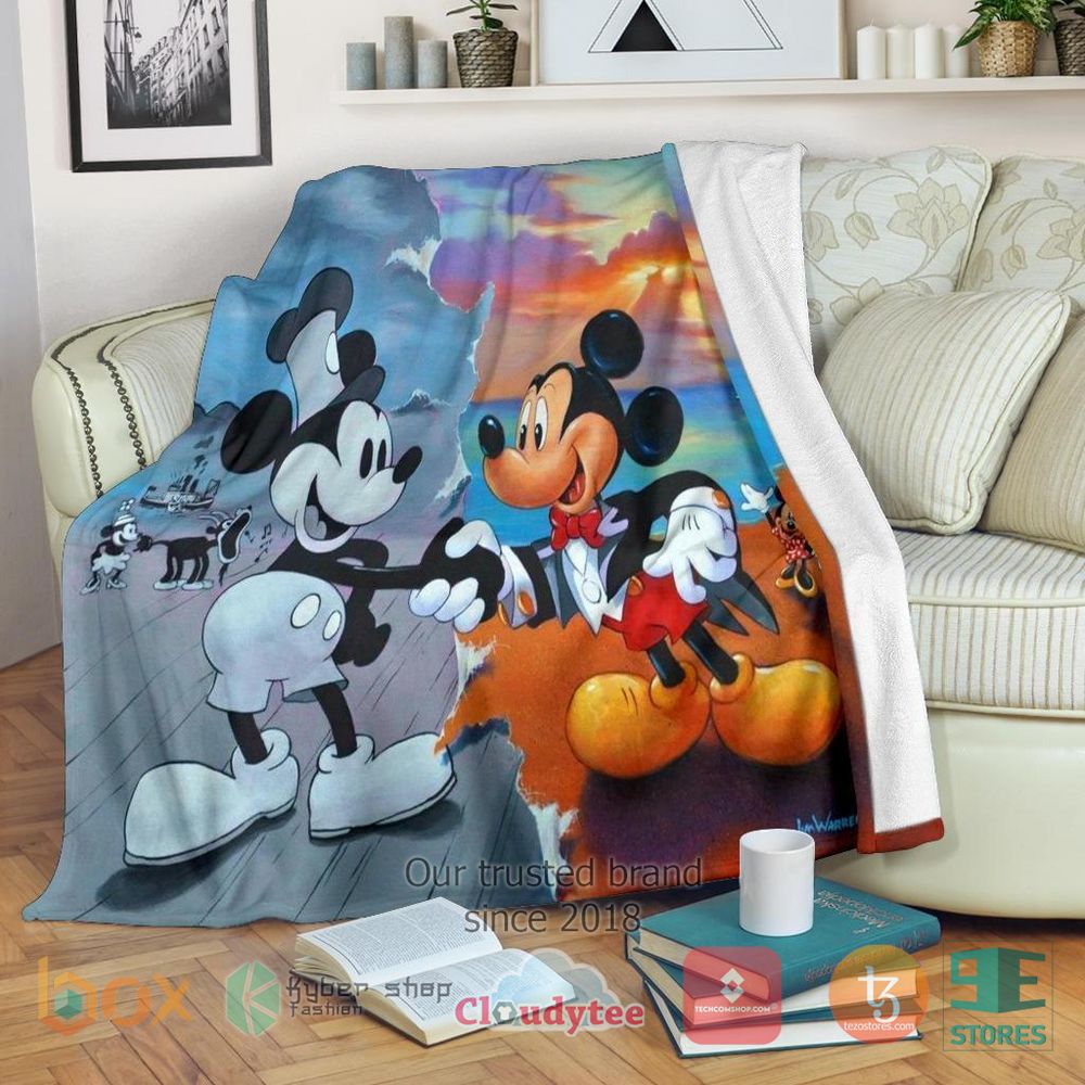 HOT Original and Current Mickey Mouse Blanket 17