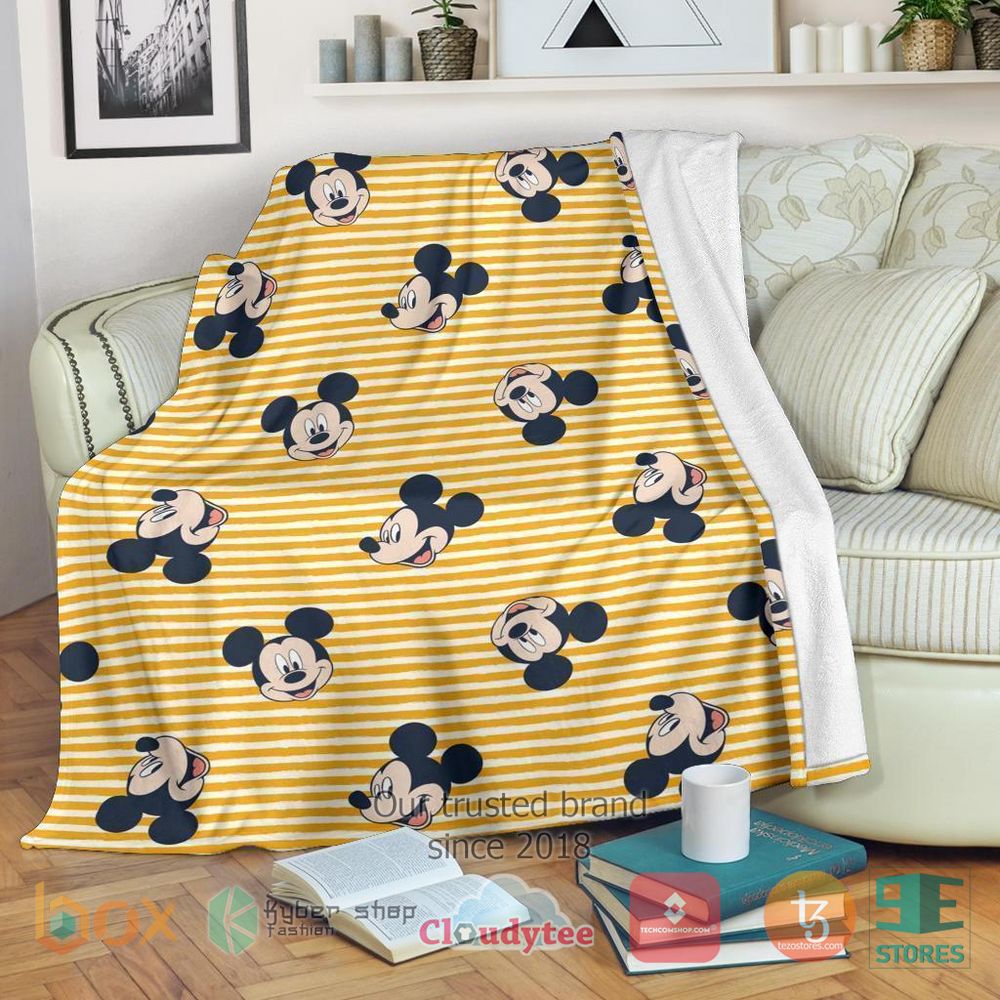 HOT Pattern Mickey Mouse Blanket 17