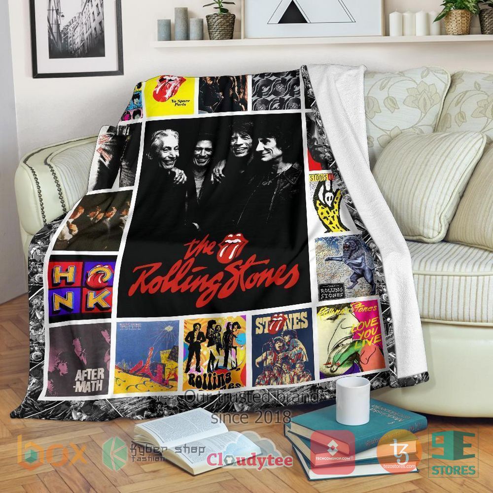 HOT The Rolling Stones Music Fan Blanket 17