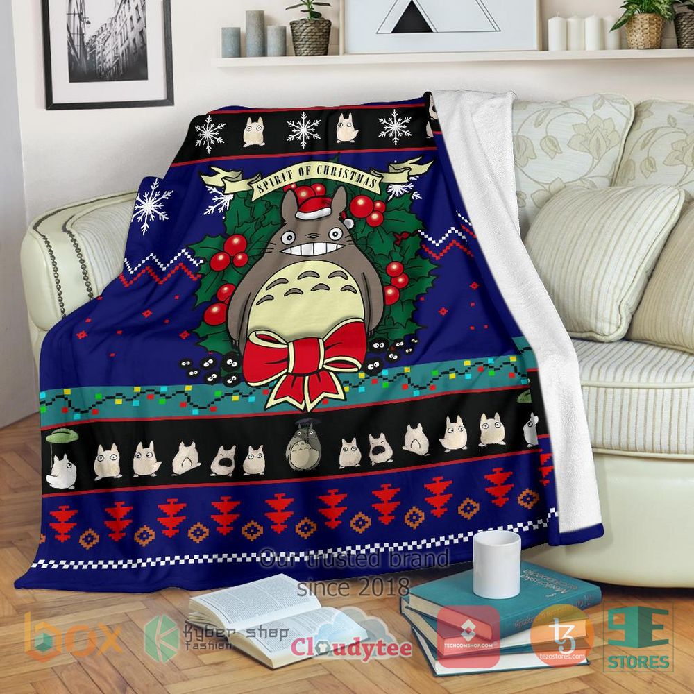 HOT Totoro Christmas Blanket 17