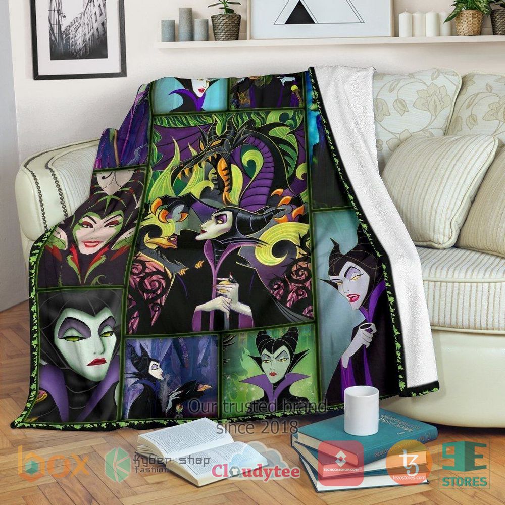 HOT Villain Maleficent Plush Blanket 9