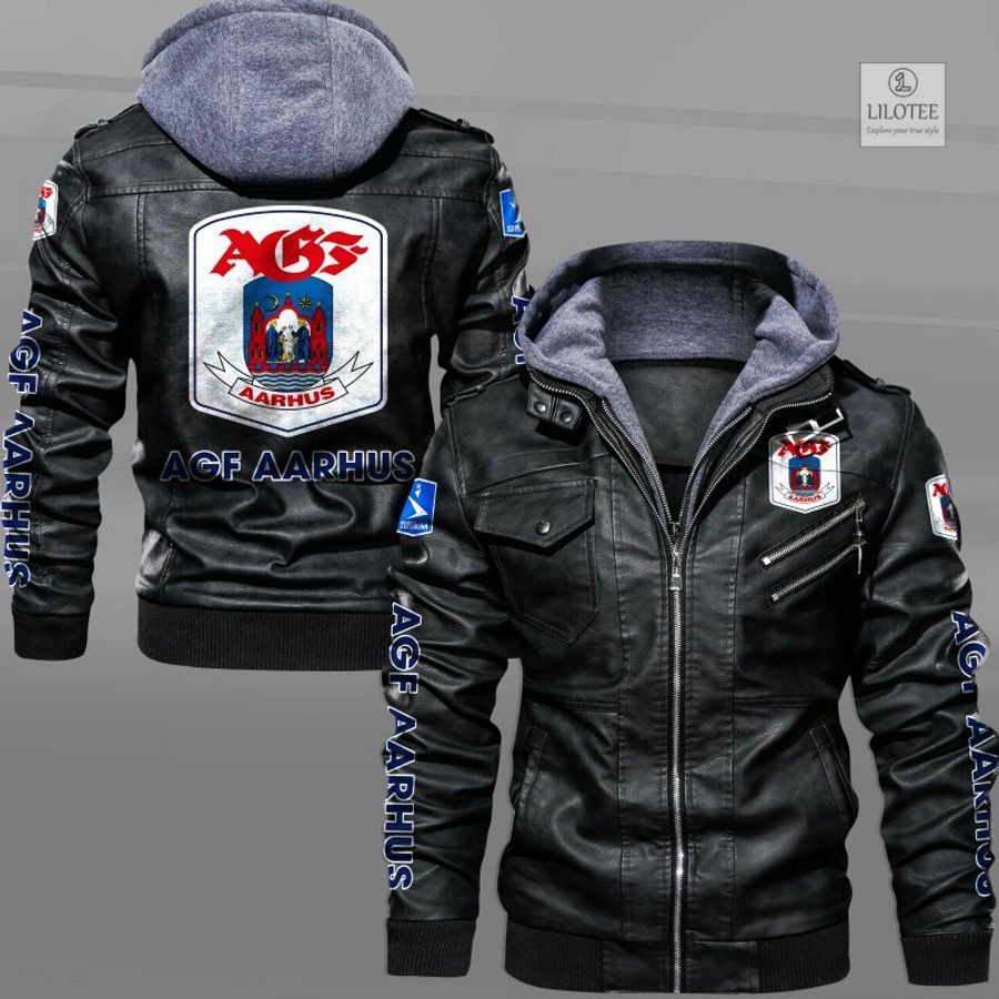 BEST AGF Fodbold Leather Jacket 4