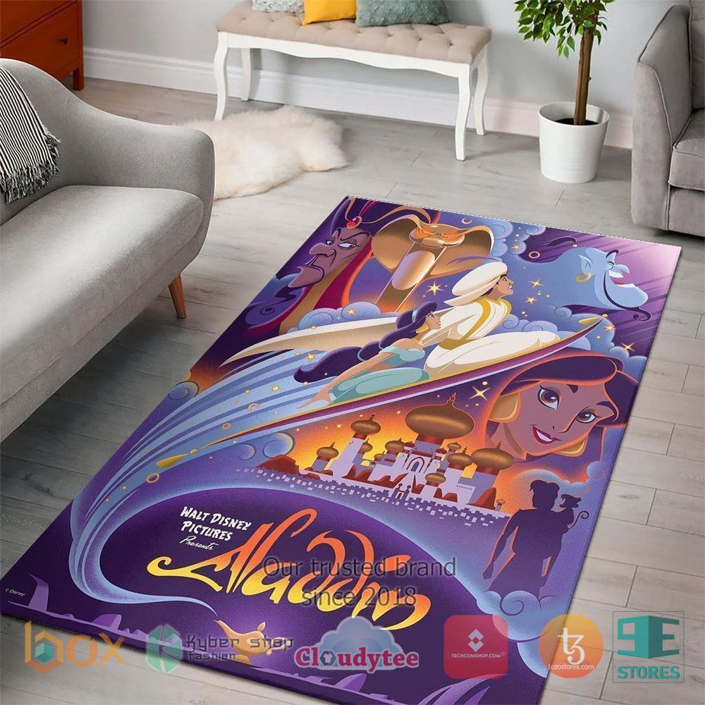 HOT Aladdin Disney Princess Rug 3