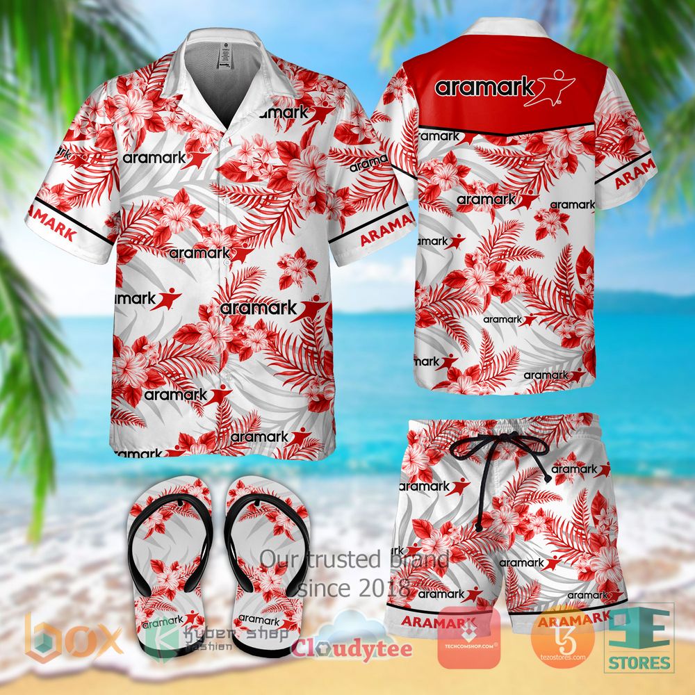 BEST Aramark Hawaiian Shirt, Shorts 5