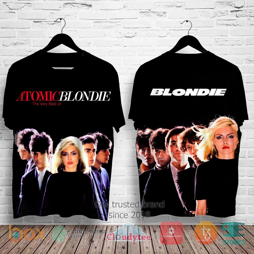 HOT Atomic The Very Best of Blondie Album 3D Shirt 3