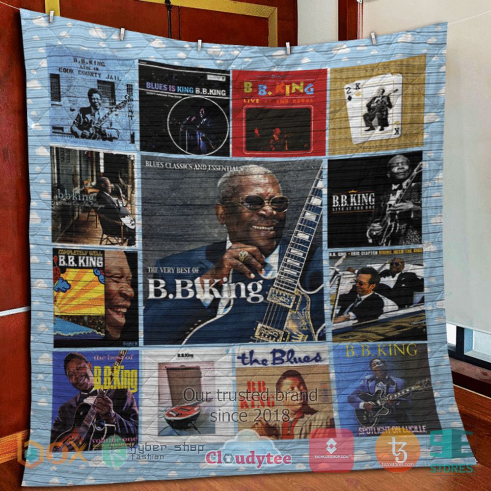 BEST B.B. King The Blues Albums cover Album Quilt 6