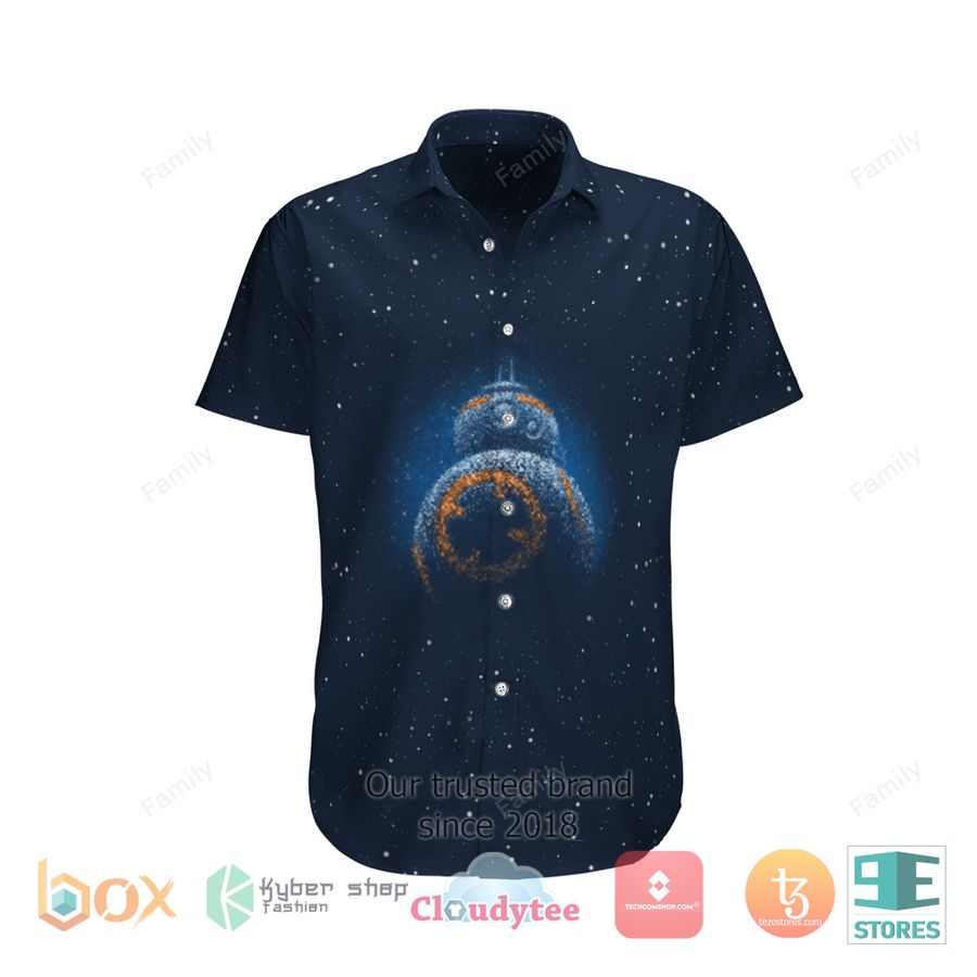 BEST BB8 Star Wars Galaxy Hawaii Shirt 1