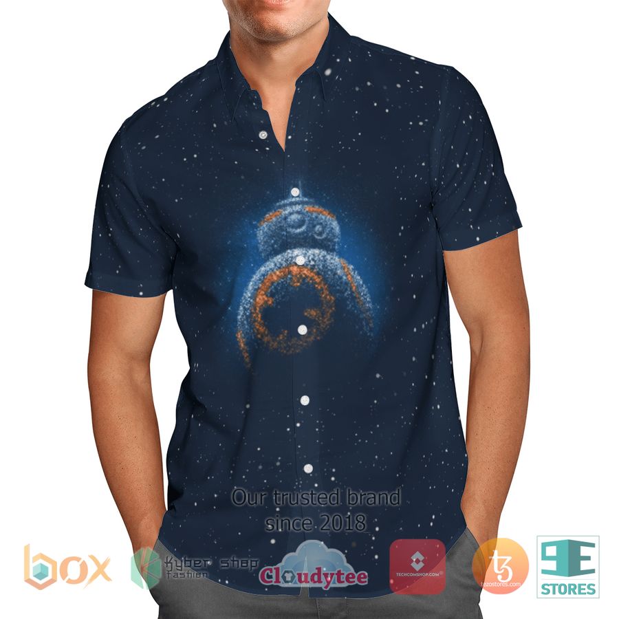 BEST BB8 Star Wars Galaxy Hawaii Shirt 12