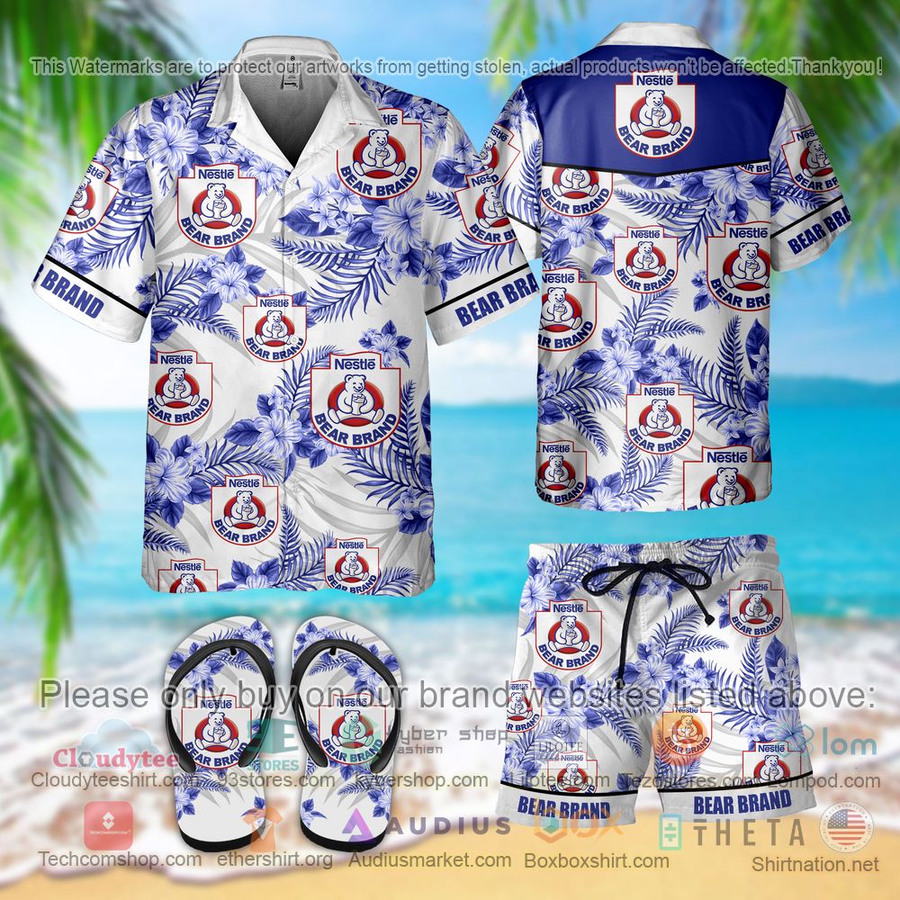 BEST Bear Brand Hawaiian Shirt, Short 2