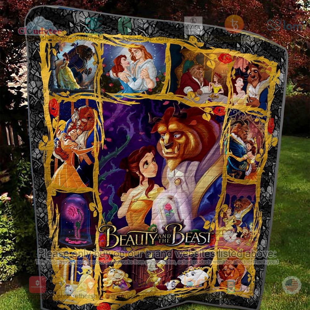 NEW Beauty and the Beast Dancing Quilt 5