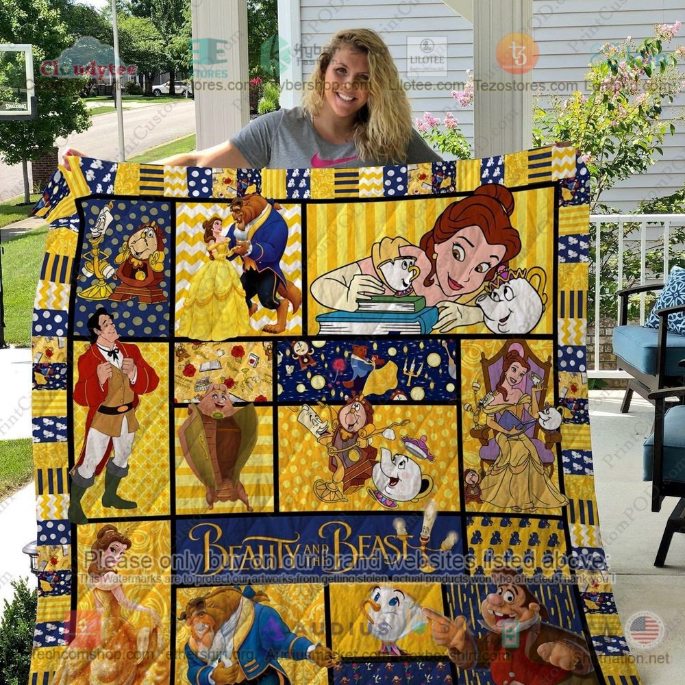 NEW Beauty and the Beast moments Quilt 5