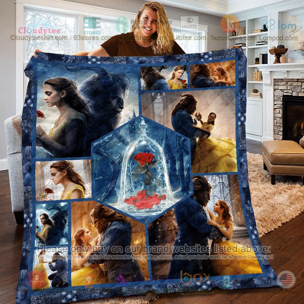 NEW Beauty and the Beast Movie Quilt 6