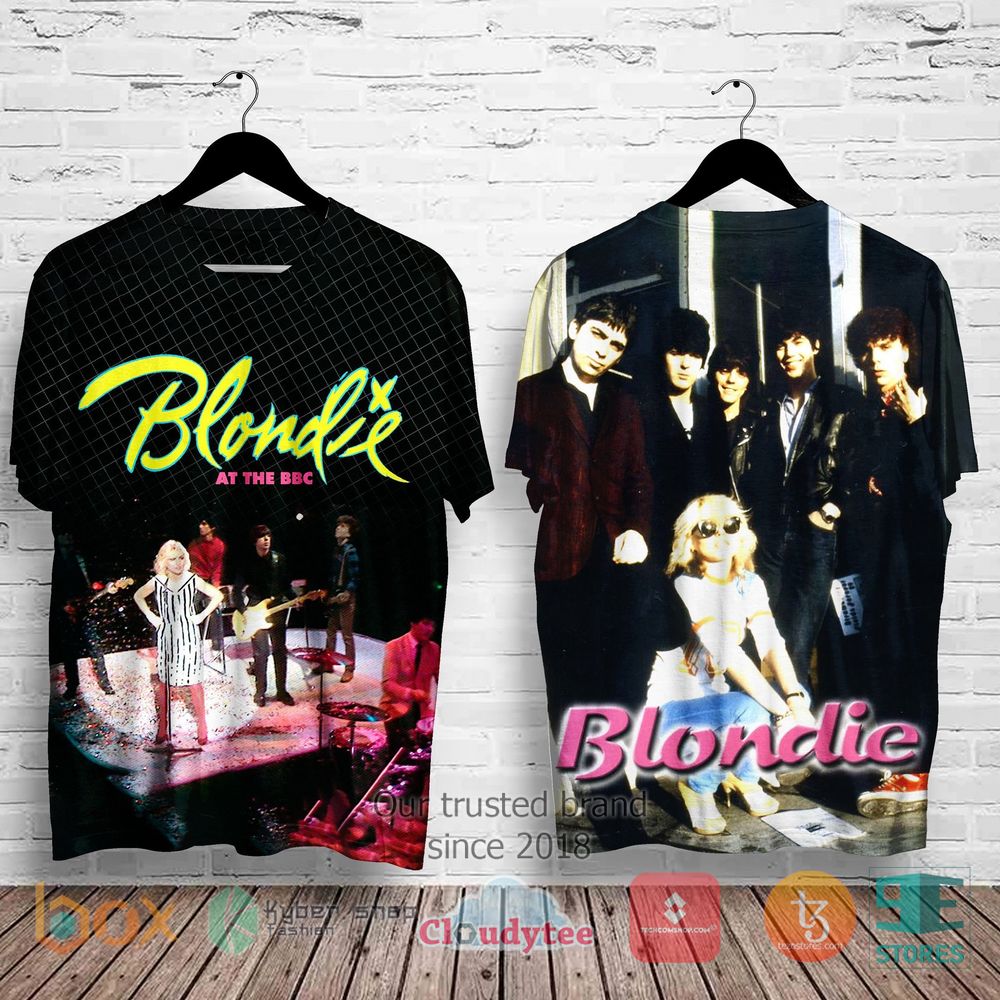 HOT Blondie At the BBC Album 3D Shirt 2