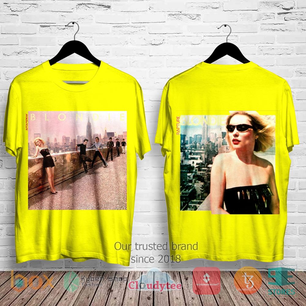 HOT Blondie Autoamerican Album 3D Shirt 3