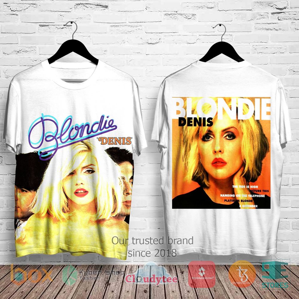 HOT Blondie Denis Album 3D Shirt 3