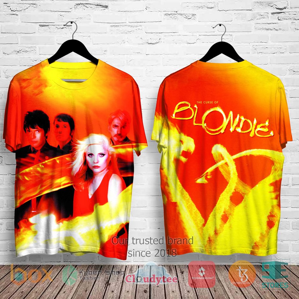 HOT Blondie The Curse of Blondie Album 3D Shirt 2