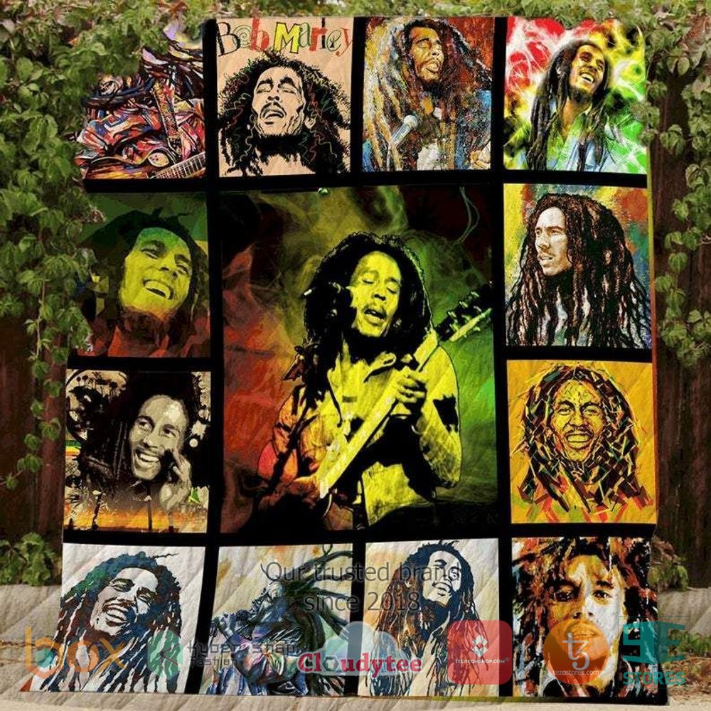 BEST Bob Marley Let's Singging Album Quilt 6