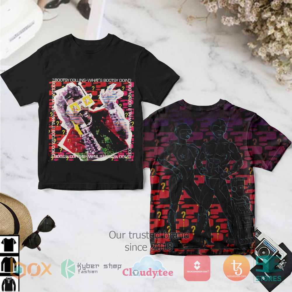 HOT Bootsy Collins What 3D T-Shirt 1